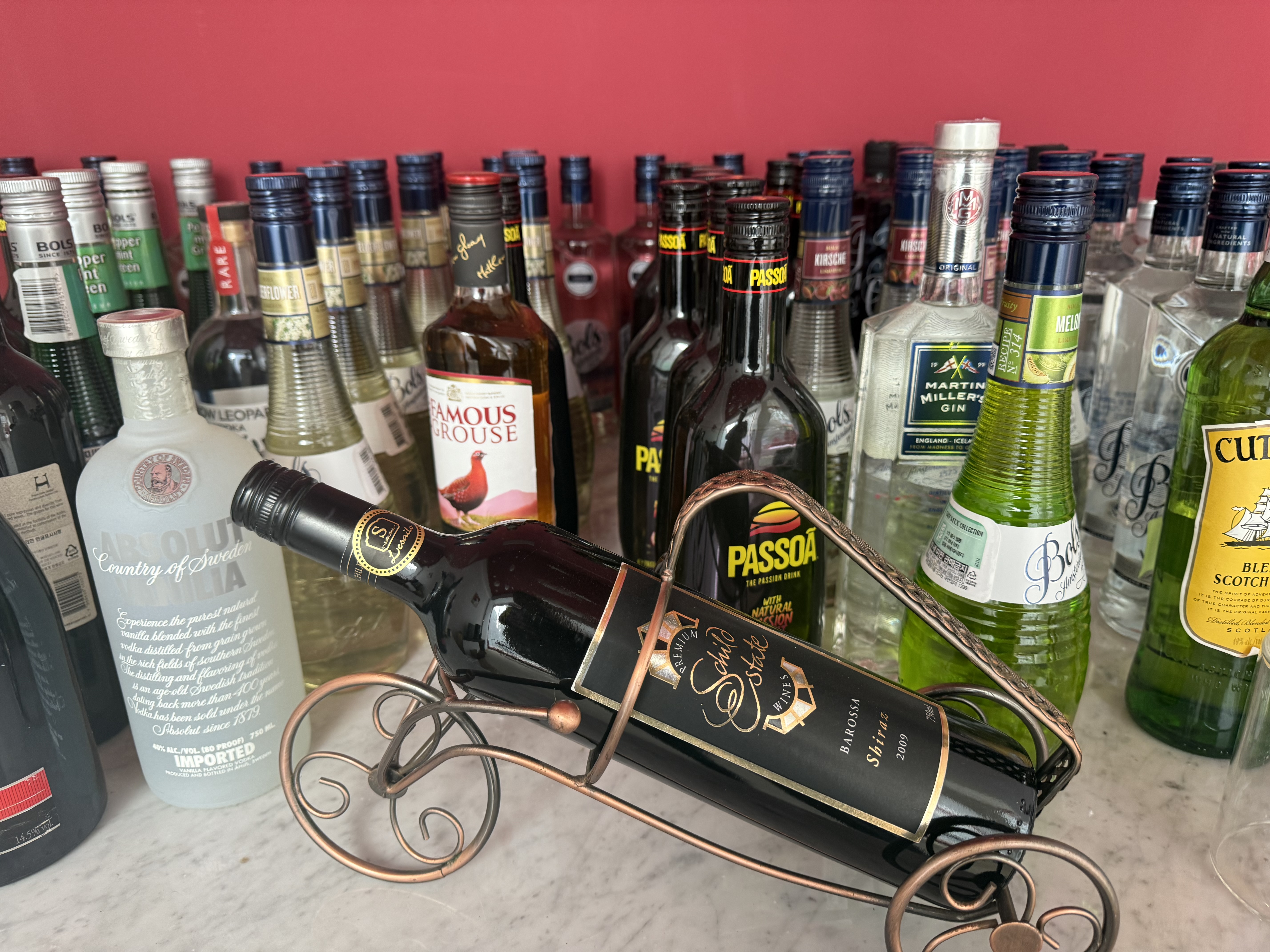 서비스 보틀 6:) 페이머스그라우스 + 볼스 골라 세트 1