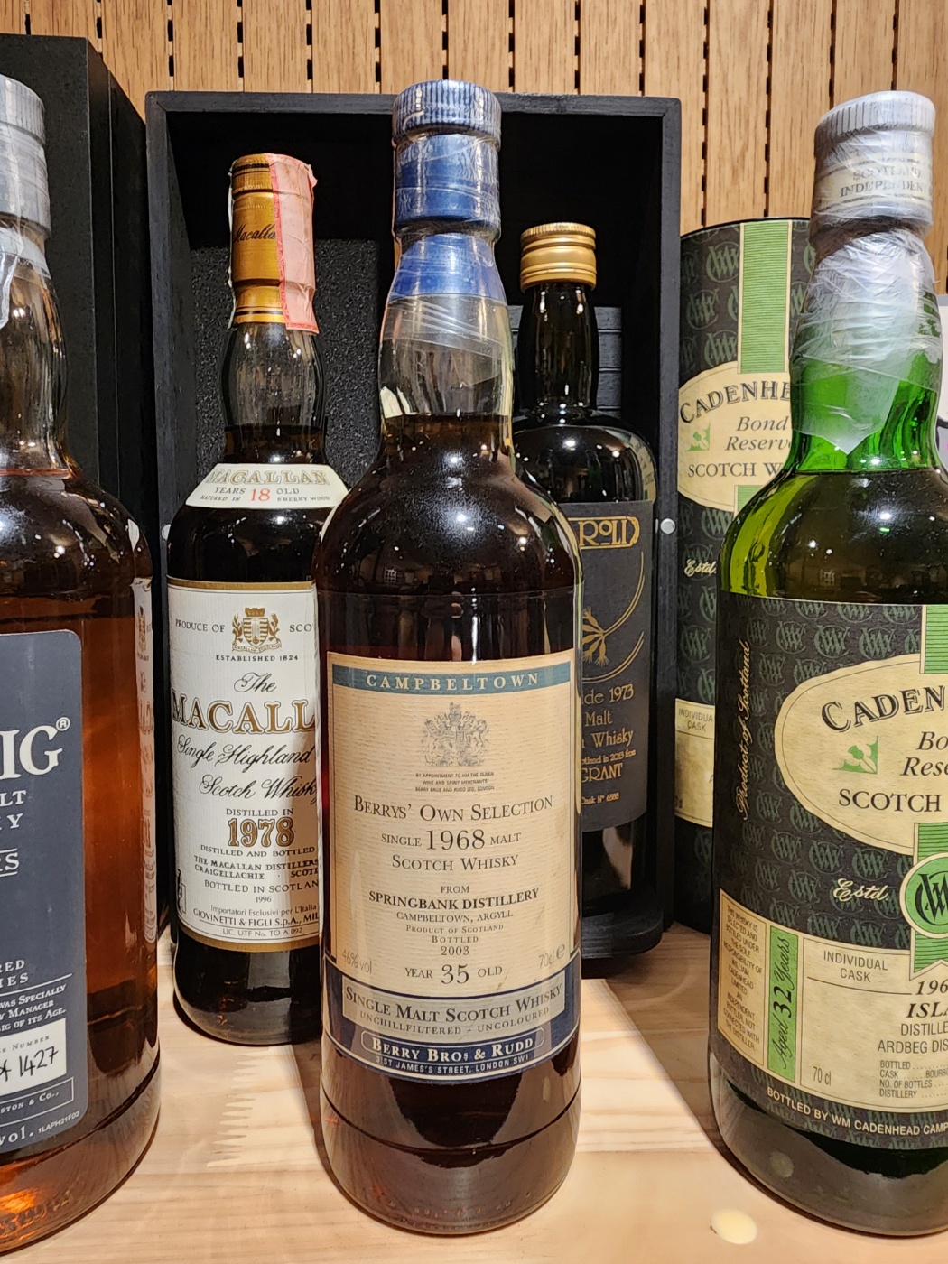 3.1절 빈티지 콜렉션 14 :) 베리 브라더스 스프링뱅크 1968, 35년 숙성