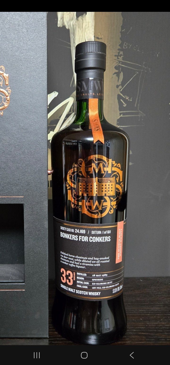 3.1절 빈티지 콜렉션 더치 옥션 :) SMWS 24.169 맥캘란 33년 53.8% 1