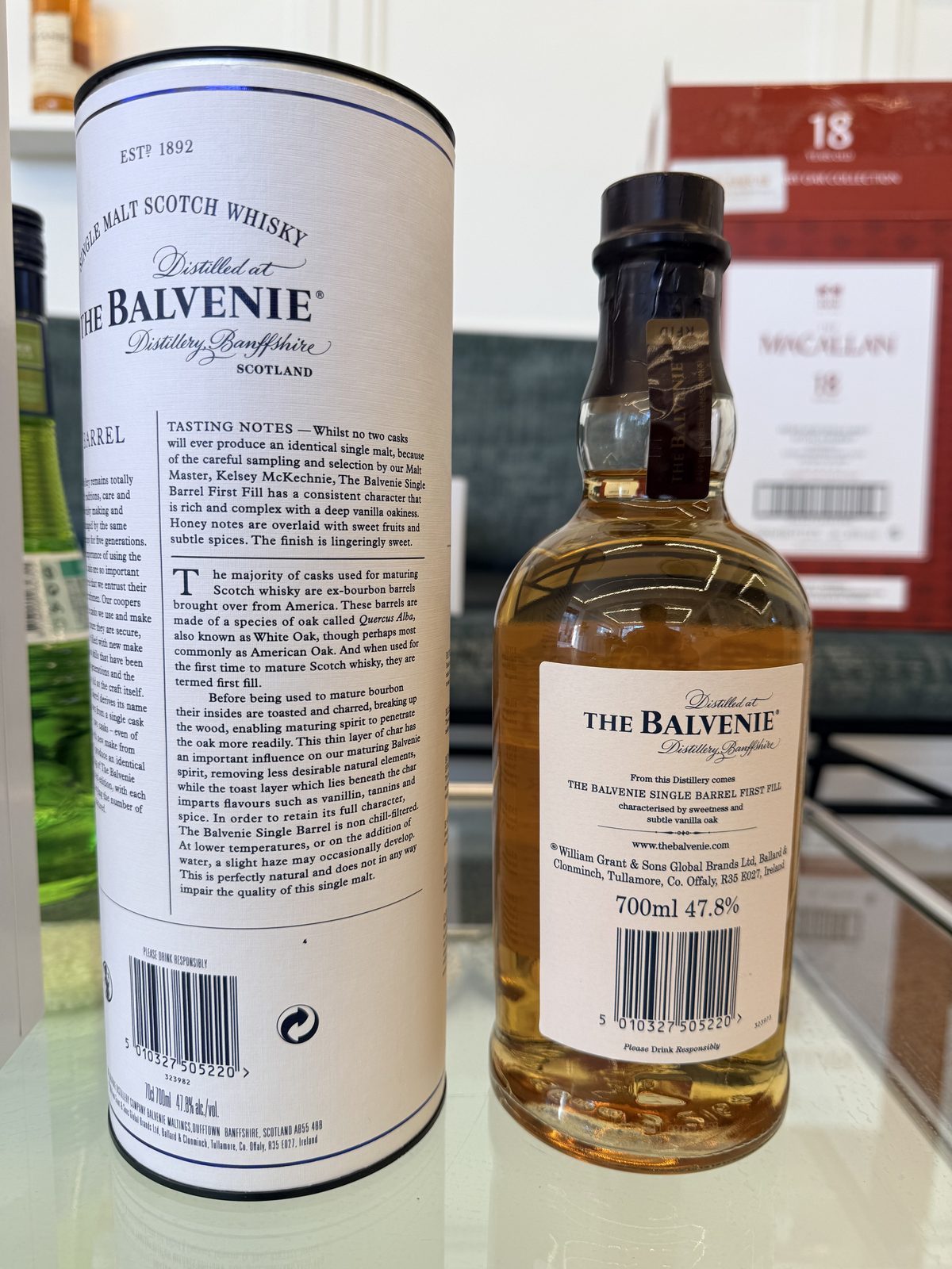 발베니 12년 싱글배럴