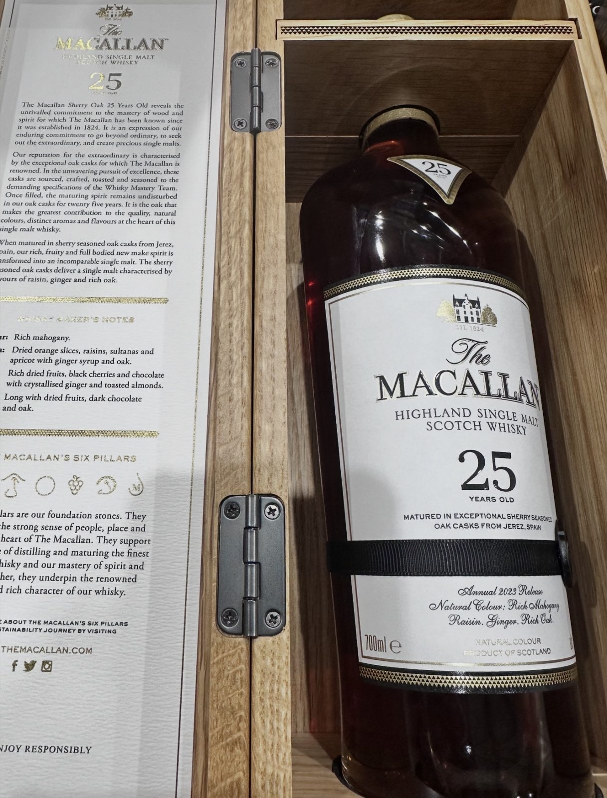 콜렉션&테이스팅 :) 맥캘란 25년 2023릴리즈