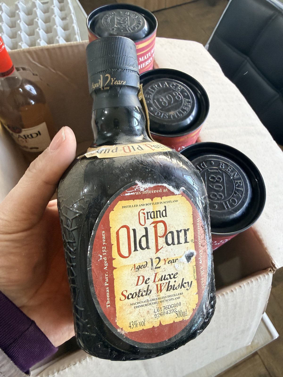 올드파 12년 43% 구형 500ml